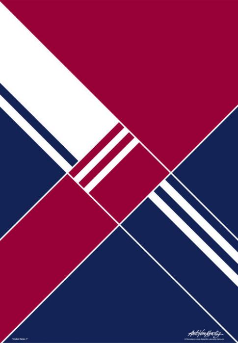United States One - print on demand - Asbjorn Lonvig