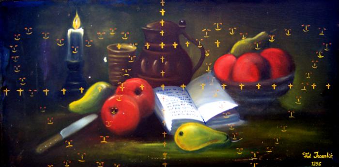 GOD BLESS THE FOOD - Ted Jec - Click to enlarge