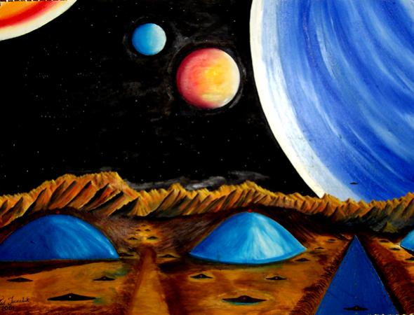 BASE ON MARS - Ted Jec - Cliquer pour afficher en grand