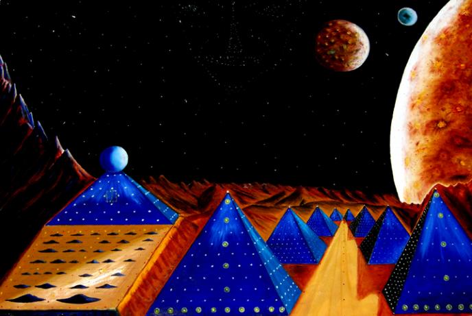 HIS MOON BASE - Ted Jec - Cliquer pour afficher en grand