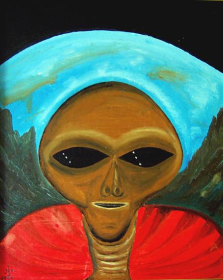SPACE CREATURE - Ted Jec