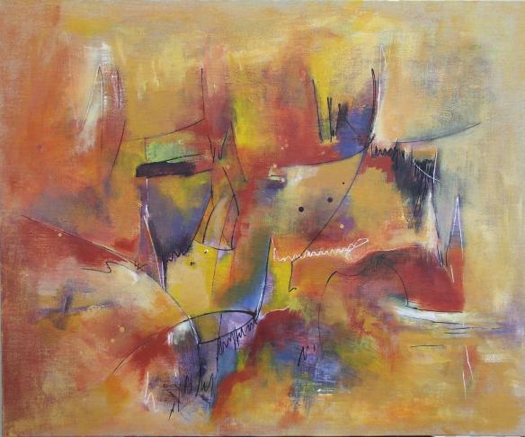 Abstraction 4 - Monique Lavalette - Click to enlarge