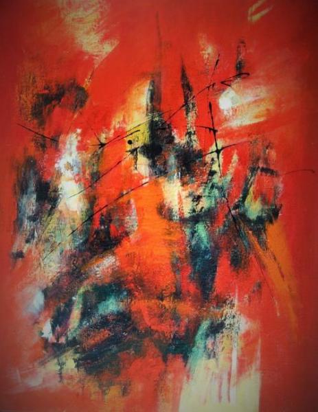 composition rouge n°2 - Monique Lavalette