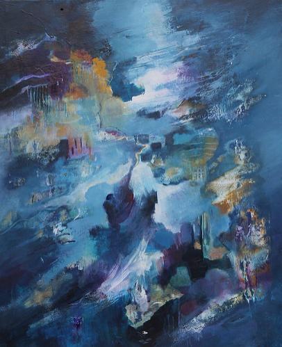 Chemin bleu - Monique Lavalette