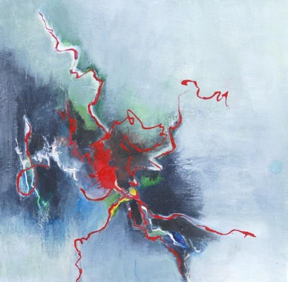 chemins rouges - Monique Lavalette - Click to enlarge