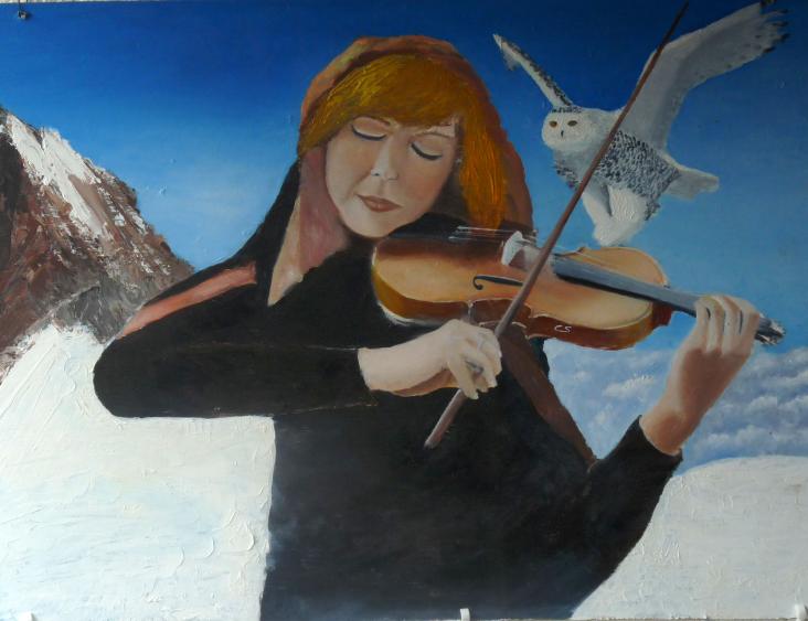 la violoniste - Serge - Click to enlarge