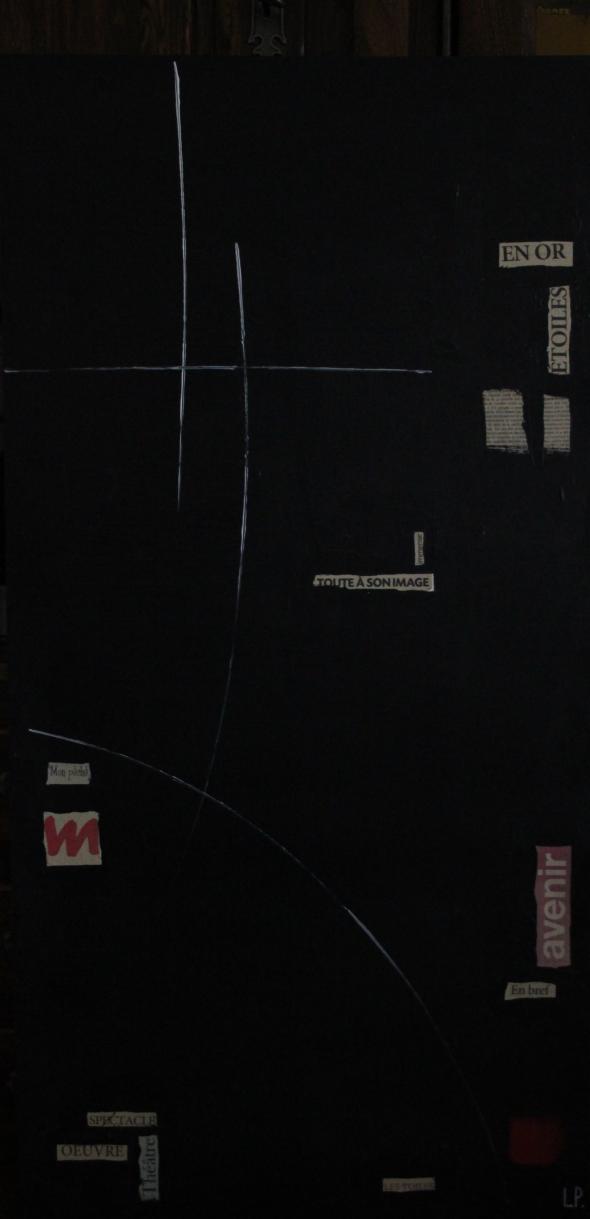 Newspapers black and white 001 - Laetitia Pirrello-Parnot - Click to enlarge