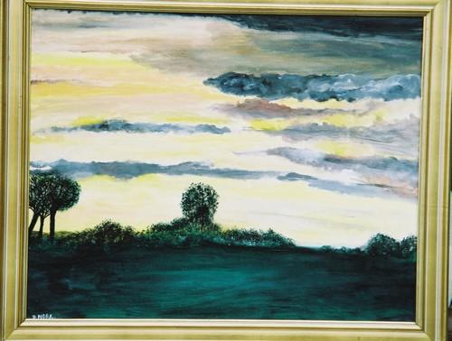 Coucher de soleil - Bernadette Mora