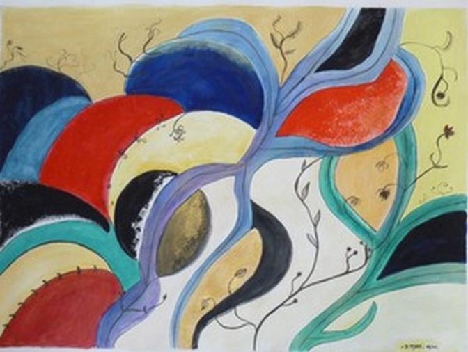 Germination - Bernadette Mora - Click to enlarge