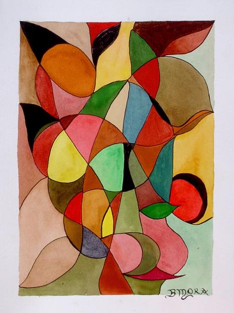 La vie en couleurs - Bernadette Mora