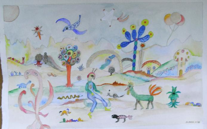Un monde fou - Bernadette Mora - Click to enlarge