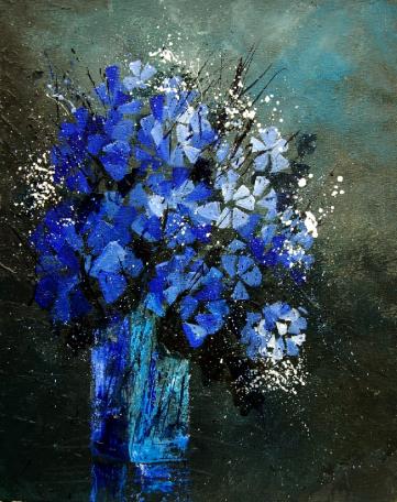Bouquet bleu - Pol Ledent