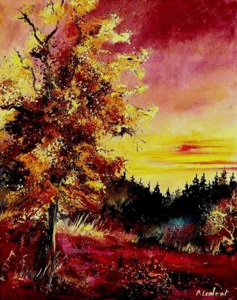Chêne en automne - Pol Ledent