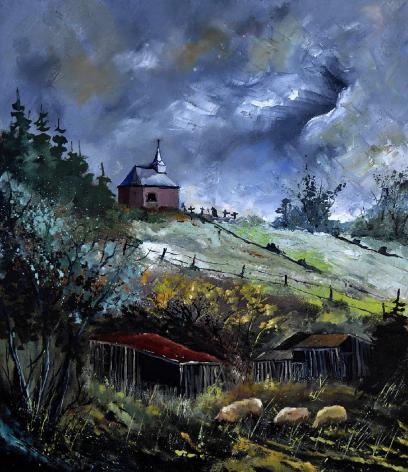 storm in Houroy - Pol Ledent
