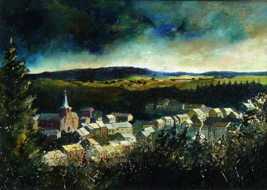 Houyet village ardenne - Pol Ledent