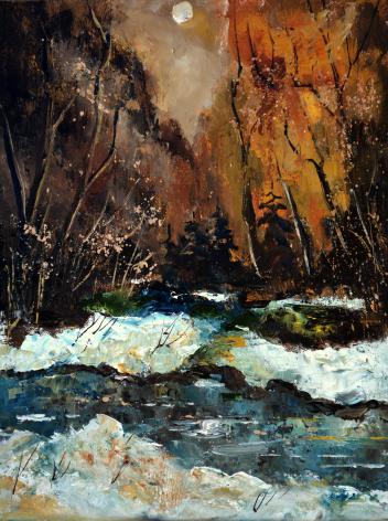 river in winter - Pol Ledent