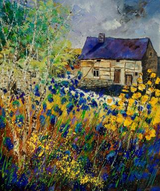 old house in summer - Pol Ledent