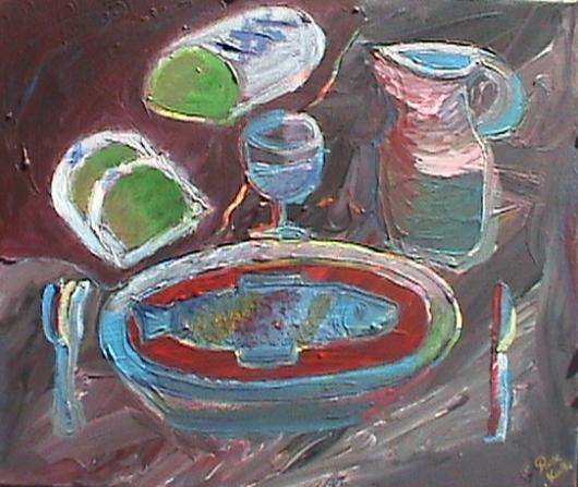 Le repas - Rose Kurler