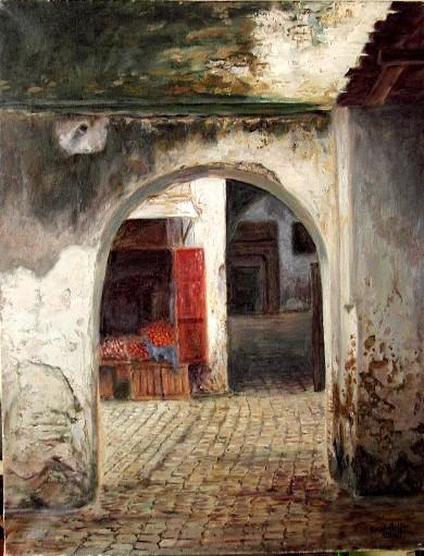 fes rue - Hassan Alaoui