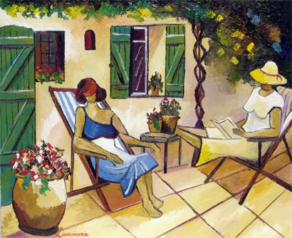 465 - L'heure bleue - Bernard Lamonerie