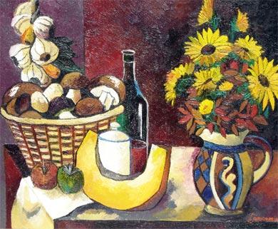 476 - Nature morte d'automne - Bernard Lamonerie