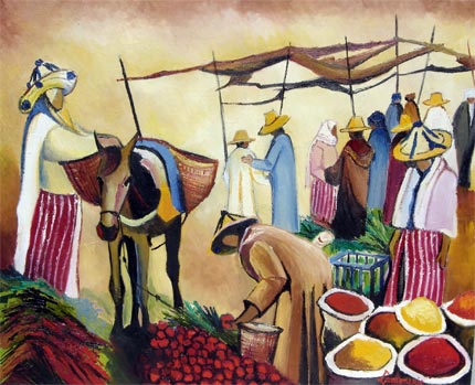 486 - Marché Berbère - Maroc - Bernard Lamonerie