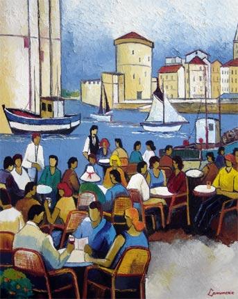 492 - Le port de la Rochelle - Bernard Lamonerie