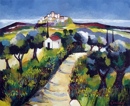 493 - Village Provencal - Bernard Lamonerie