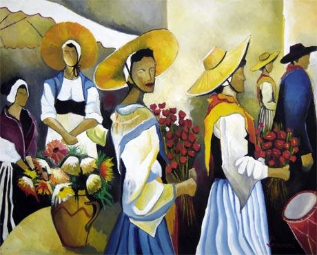 504 - Fête des fleurs Provence - Bernard Lamonerie