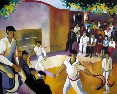 505 - La pelote Basque - Bernard Lamonerie