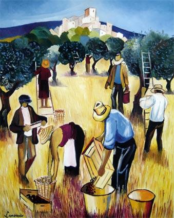 526 - La cueillette - Bernard Lamonerie