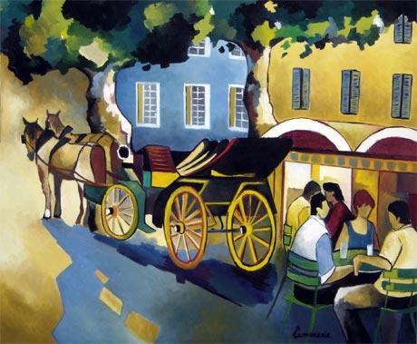545 - Les Calèches portugaises - Bernard Lamonerie