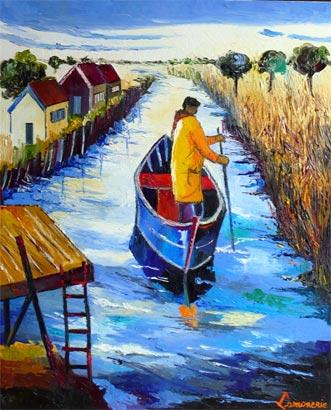 602 - Le promeneur de la Seudre - Bernard Lamonerie
