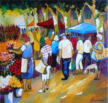 608 - Marché aux fleurs - Bernard Lamonerie