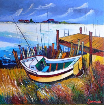 612 - Hivernage sur la Seudre - Bernard Lamonerie