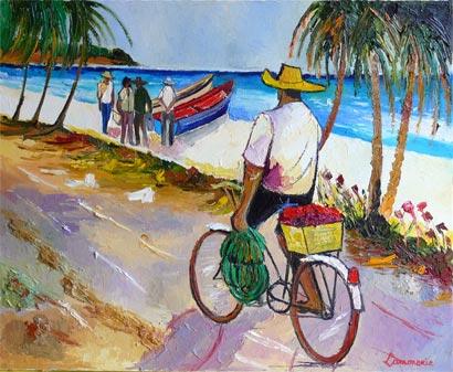 617 - Le chemin du bord de mer - Bernard Lamonerie