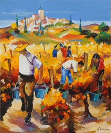 625 - Vendanges méridionales - Bernard Lamonerie