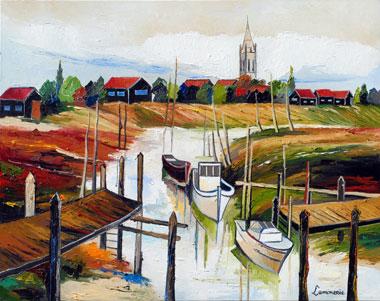 637 - Marennes en automne - Bernard Lamonerie