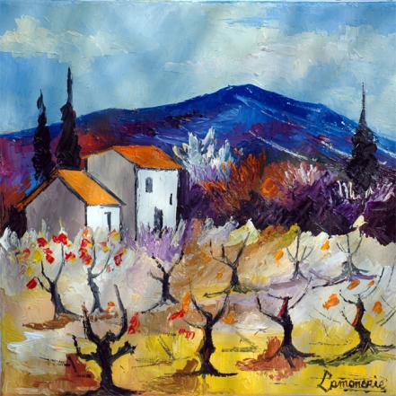 665 - Paysage de la Drôme - Bernard Lamonerie
