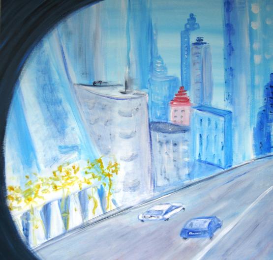 Vue sur la ville - Elisa