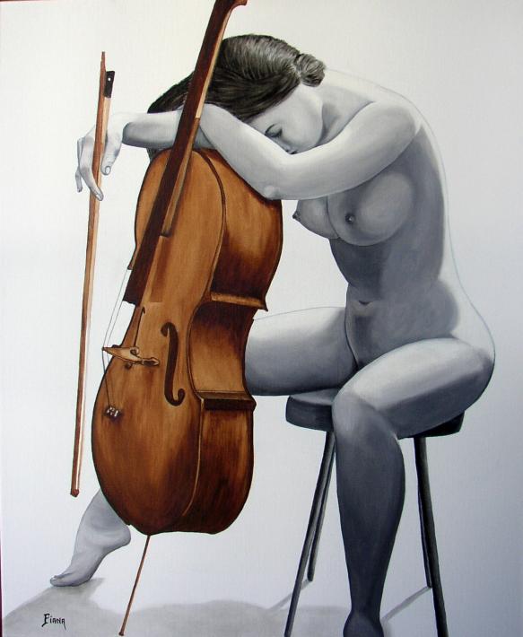 La musicienne - Philippe Piana - Click to enlarge