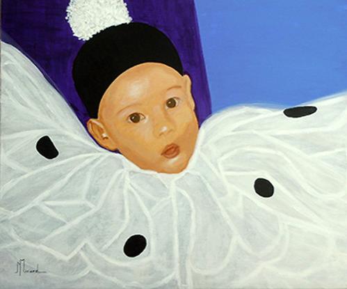 Pierrot à Venise - Noelle Micard