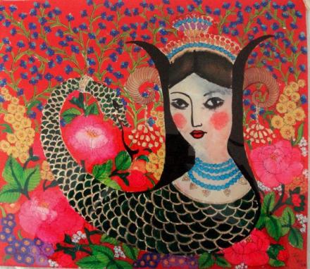 red shahmaran - Nilgun Akyol