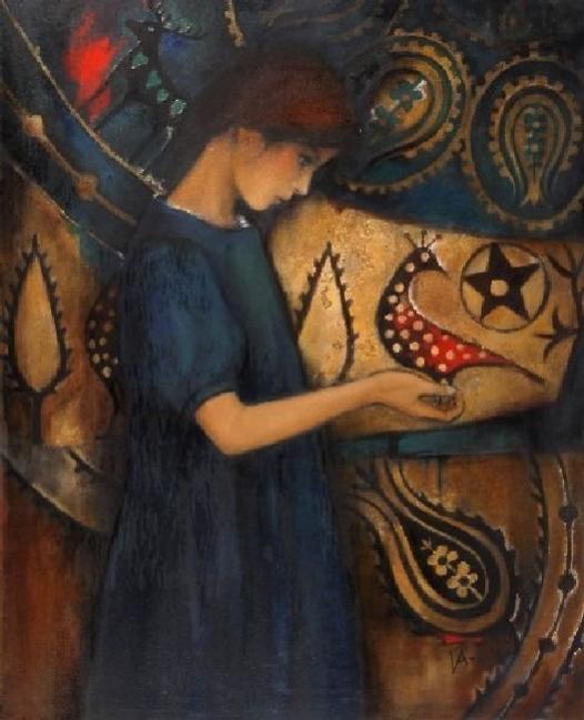 the girl with hope-1 - Nilgun Akyol