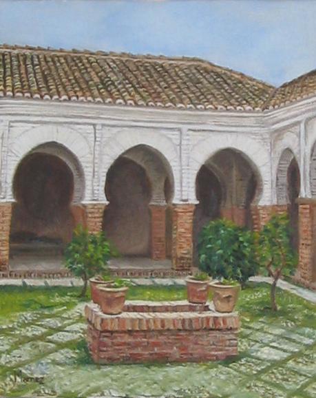 Patio de l'église - Ángeles Antolí