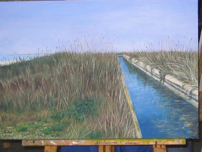 Le canal - Ángeles Antolí - Click to enlarge