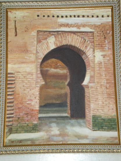 Une porte de L'Alhambre - Ángeles Antolí