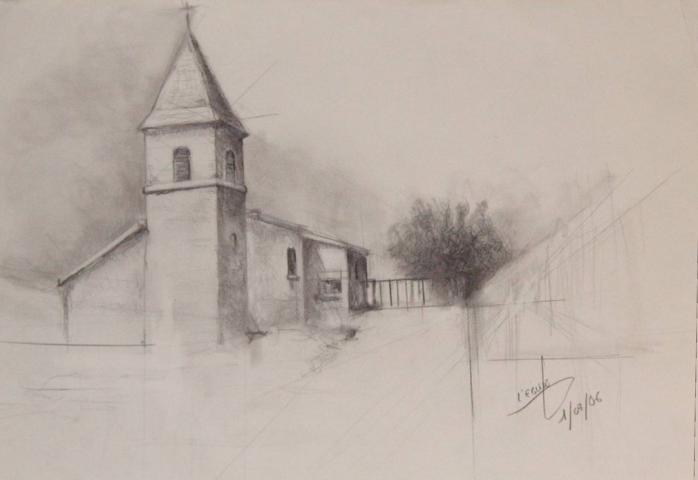 Une église - Philippe Pasquel - Click to enlarge