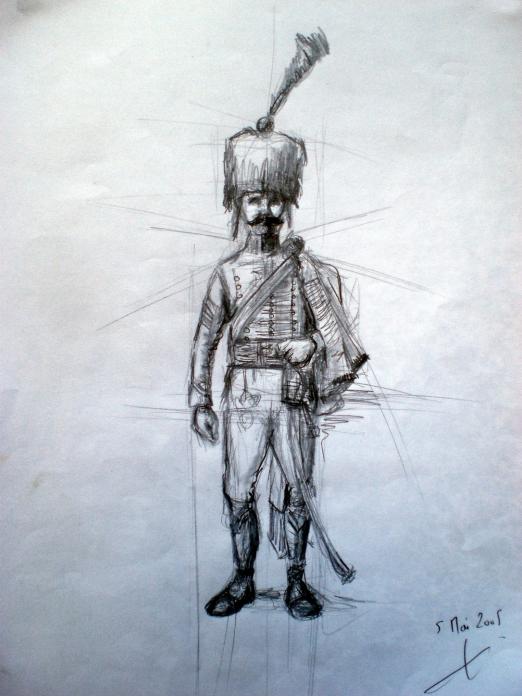 Le chasseur à cheval - Philippe Pasquel