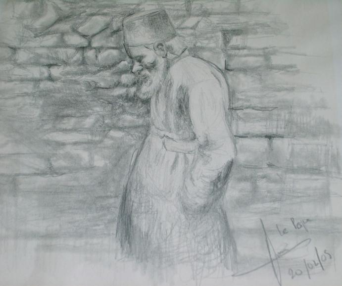 Le pope - Philippe Pasquel - Click to enlarge